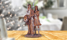 Load image into Gallery viewer, MLC HOME - 13"H Indian Couple Native American Figurine Home Decor Gifts
