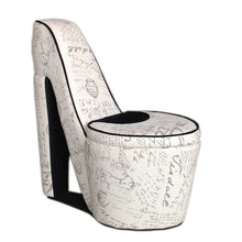 Load image into Gallery viewer, HomeRoots - 16" Ivory 100% Polyester Side Chair
