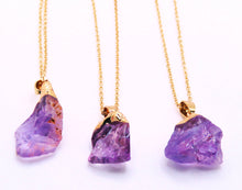 Load image into Gallery viewer, Gifts Amazing! - Necklace - Amethyst chunk
