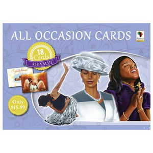African American Expressions - All Occasion Box Cards #640
