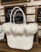 Load image into Gallery viewer, O bag Classic Faux Fur Volpe White
